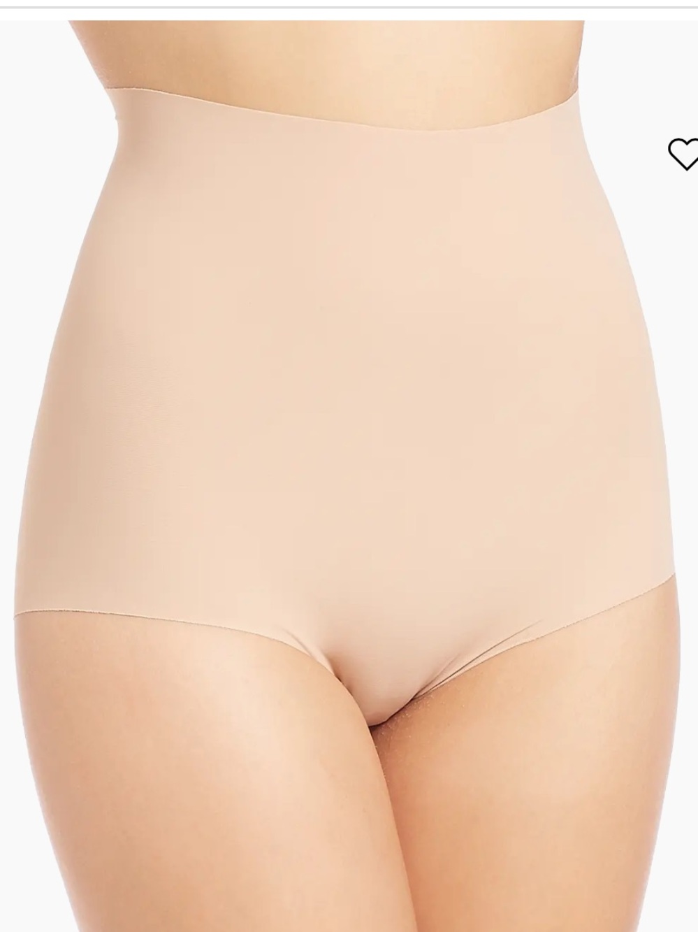 COMANDO High-Waist Shaping Brief - Nude